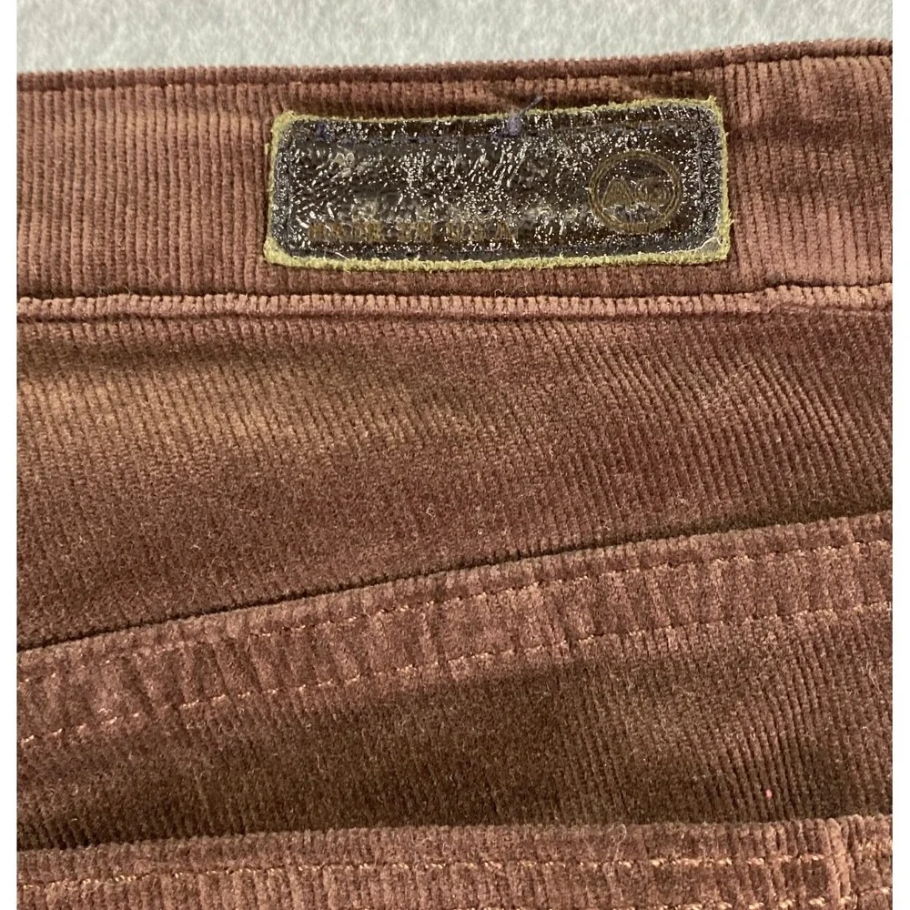 Adriano Goldschmied The Stevie Ankle Brown Corduroy 26R‎ (Fits 28) Preppy City